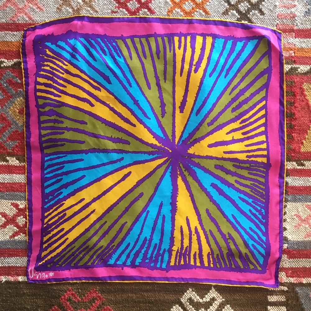 Vintage Vera Silk Scarf